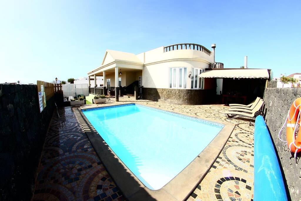 Casa Villa Portuguesa (piscina climatizada) Tahiche Exterior foto